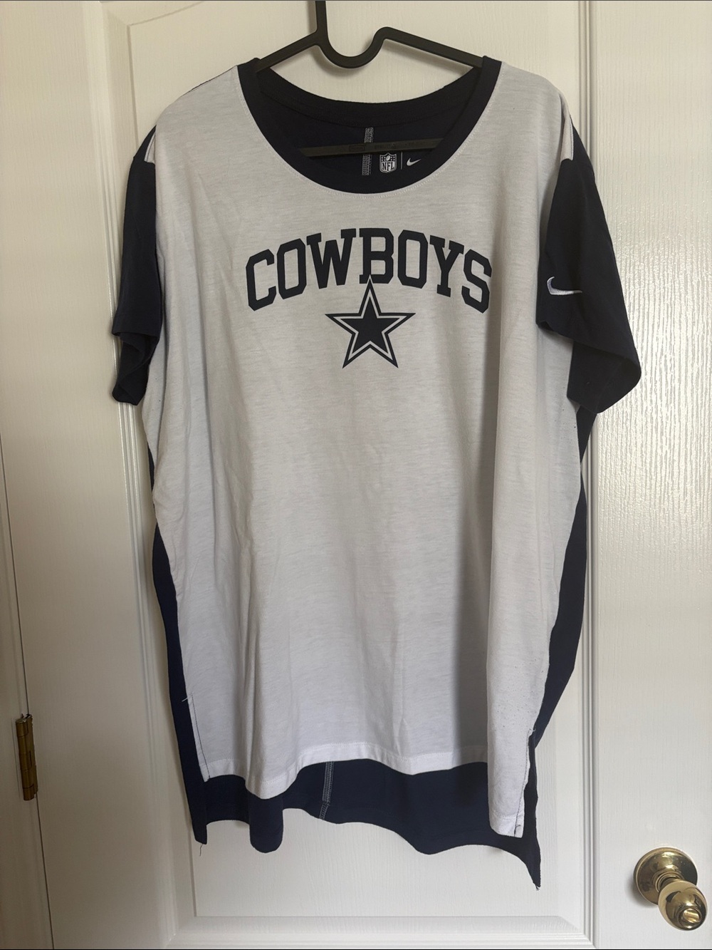Nike NFL Dallas Cowboys Tee - White & Navy